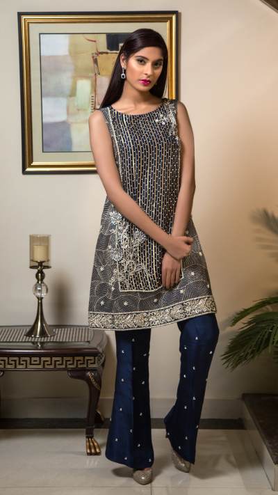 HA-07 HAMZA ANWAR LUXURY PRÉT 2018 VOL I - chambeili Bridal
