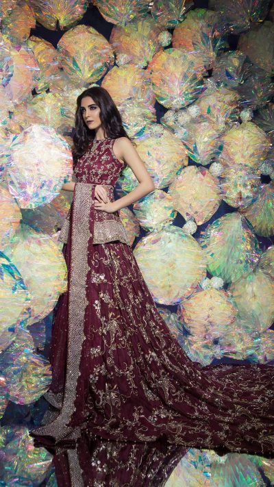 SOZ KESIMI SHENAZ Bridal by Faiza Saqlain - chambeili Bridal