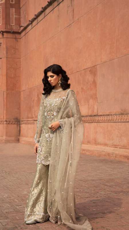 ZEB UN NISSA DIWAN SS19 FORMAL by Faiza Saqlain - chambeili Bridal